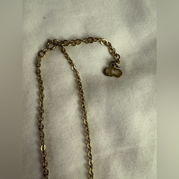 Authentic Christian Dior gold tone necklace - Picture 8 of 15